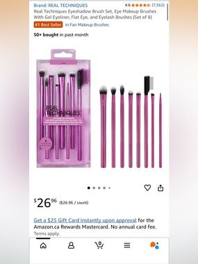 Real Techniques Eye Brush Set & Powder Brushes